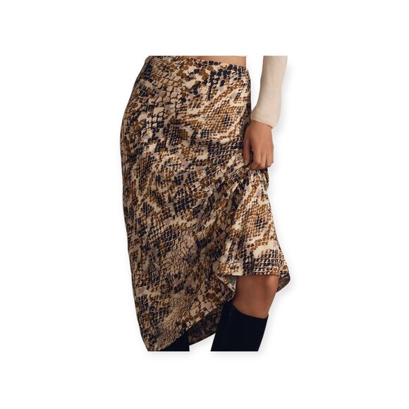 Anthropologie Tilda Midi Slip Skirt – Bias-Cut, Chic Minimalist XS, NWT - Picture 12 of 12